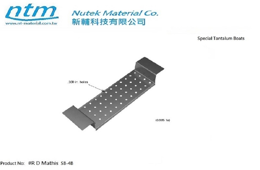 Special Tantalum Boats-Sb-4B